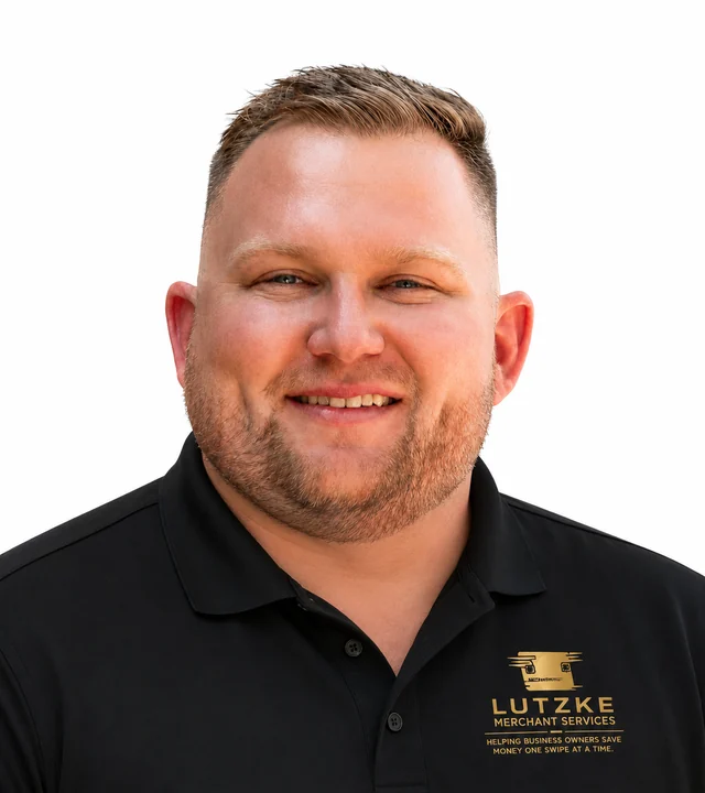 Headshot of Drew Lutzke, founder of Lutzke Merchant Services